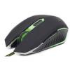 Gembird USB Gaming Ποντίκι με Πράσινο Φως Μαύρο MUSG-001-G Gembird USB Gaming Ποντίκι με Πράσινο Φως Μαύρο MUSG-001-G